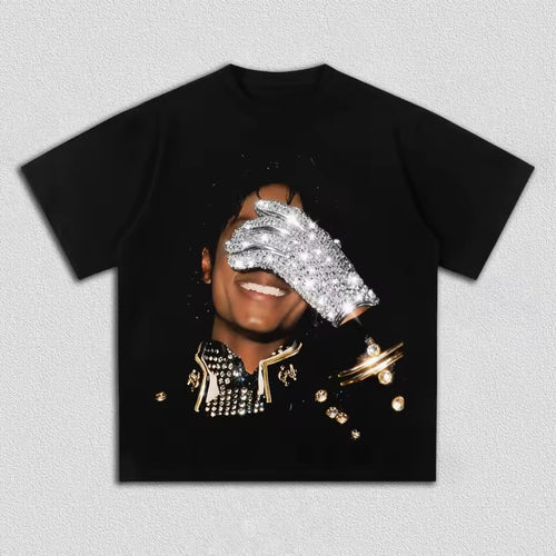 Michael Jackson T-Shirt Uomo Donna Vintage King of Pop Streetwear - Luxo Store